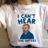 Vintage Harajuku Ullzang Funny 90s Vincent Van Gogh WomenT-shirt